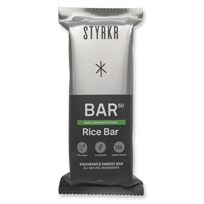 STYRKR BAR50 Apple Cinnamon and Caramel Energy Bar