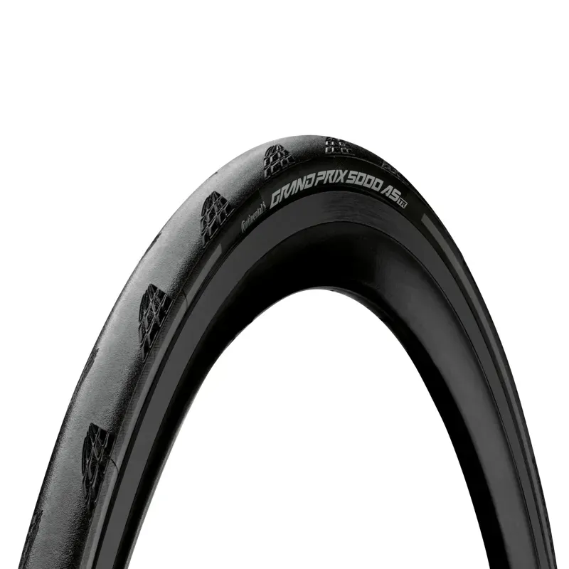 Continental Grand Prix 5000 All-Season Tubeless Ready Foldable Tyre: BLACK/CREAM 700x