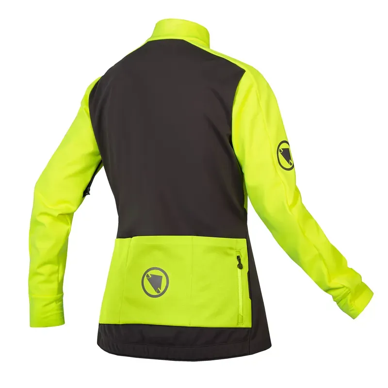 Endura Wms windchill jacket II bright yellow-1