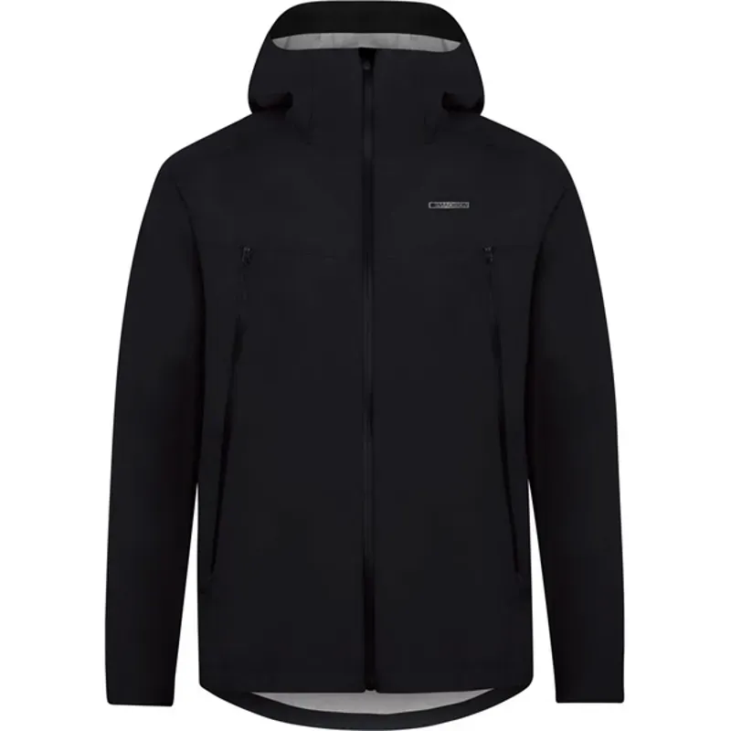 Madison Storm DTE 3 Layer Waterproof Mens Jacket in Black 