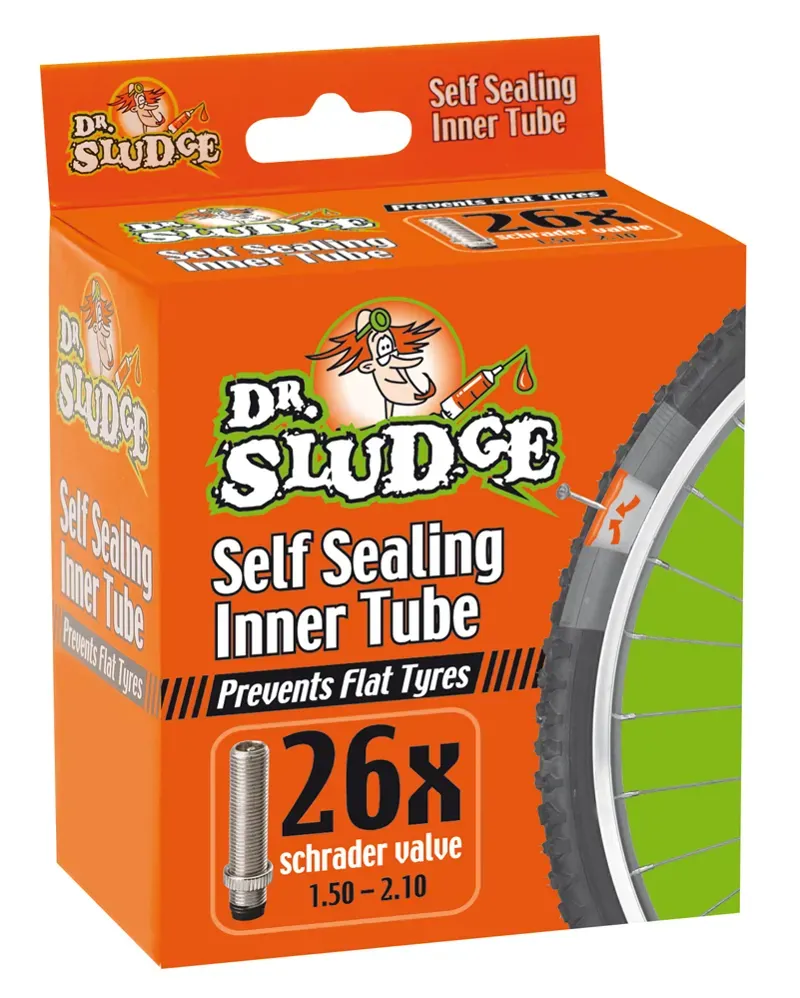 Weldtite Tools Self Sealing Inner Tube - 26x1.75 - 2.125 Schrader 26